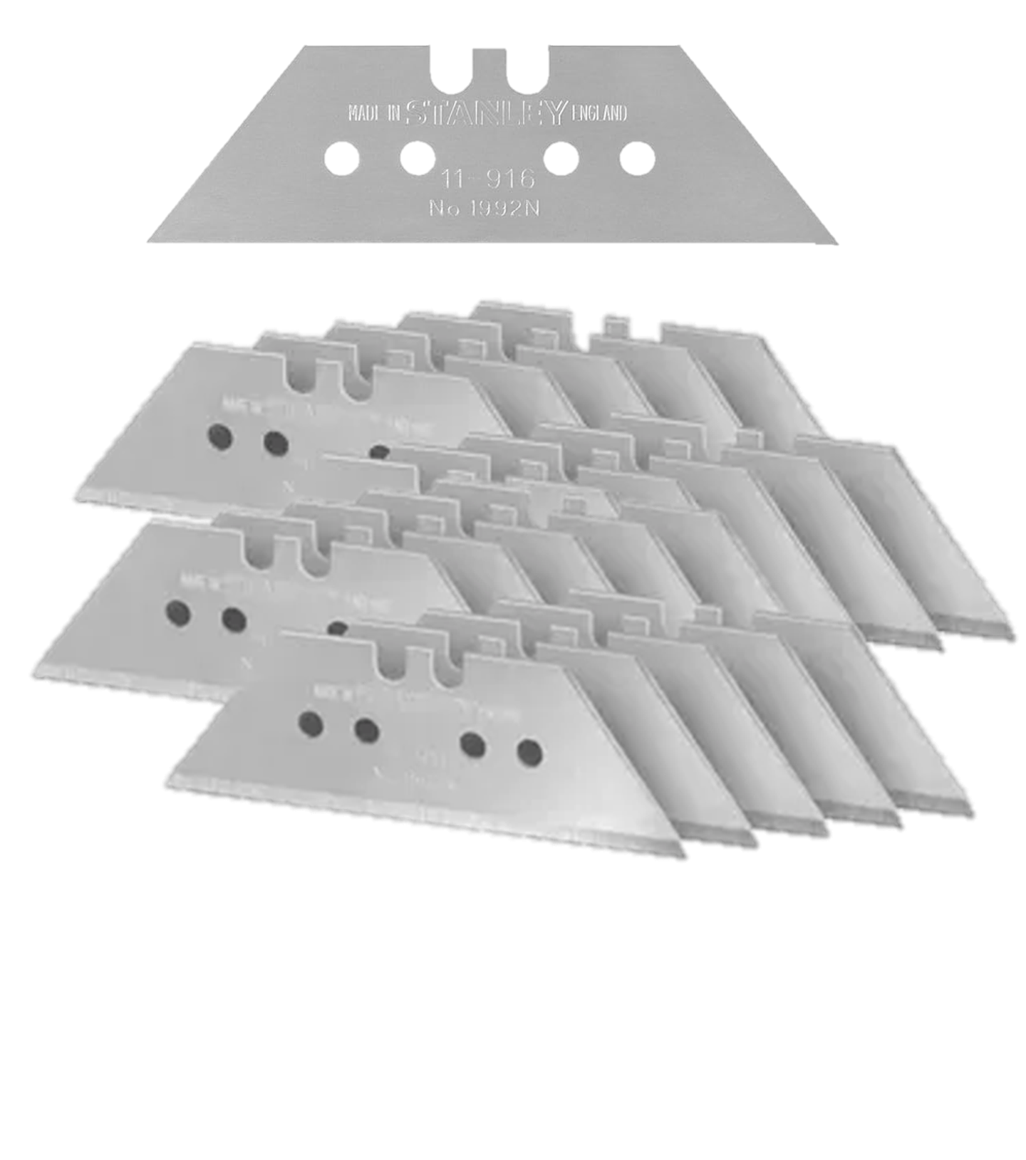 Lamina de X-Ato ( Faca) 1992®Trapezoidais 1-11-916 STANLEY (10 UNI) 1