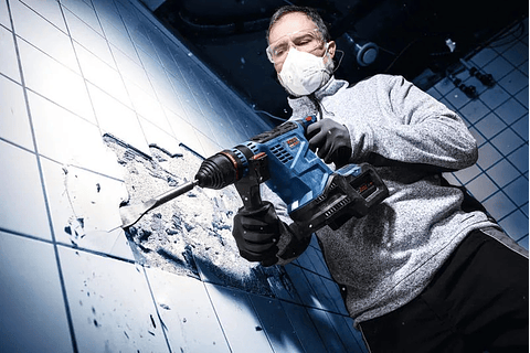 Martelo perfurador sem fio SDS plus EXPERT EXBH18V-32F BOSCH