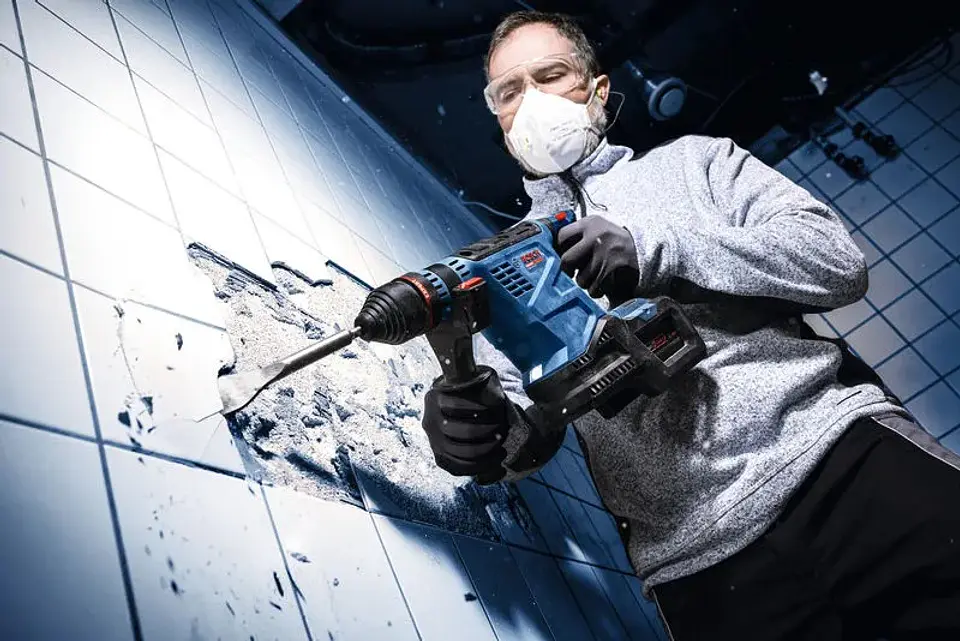 Martelo perfurador sem fio SDS plus EXPERT EXBH18V-32F BOSCH 2