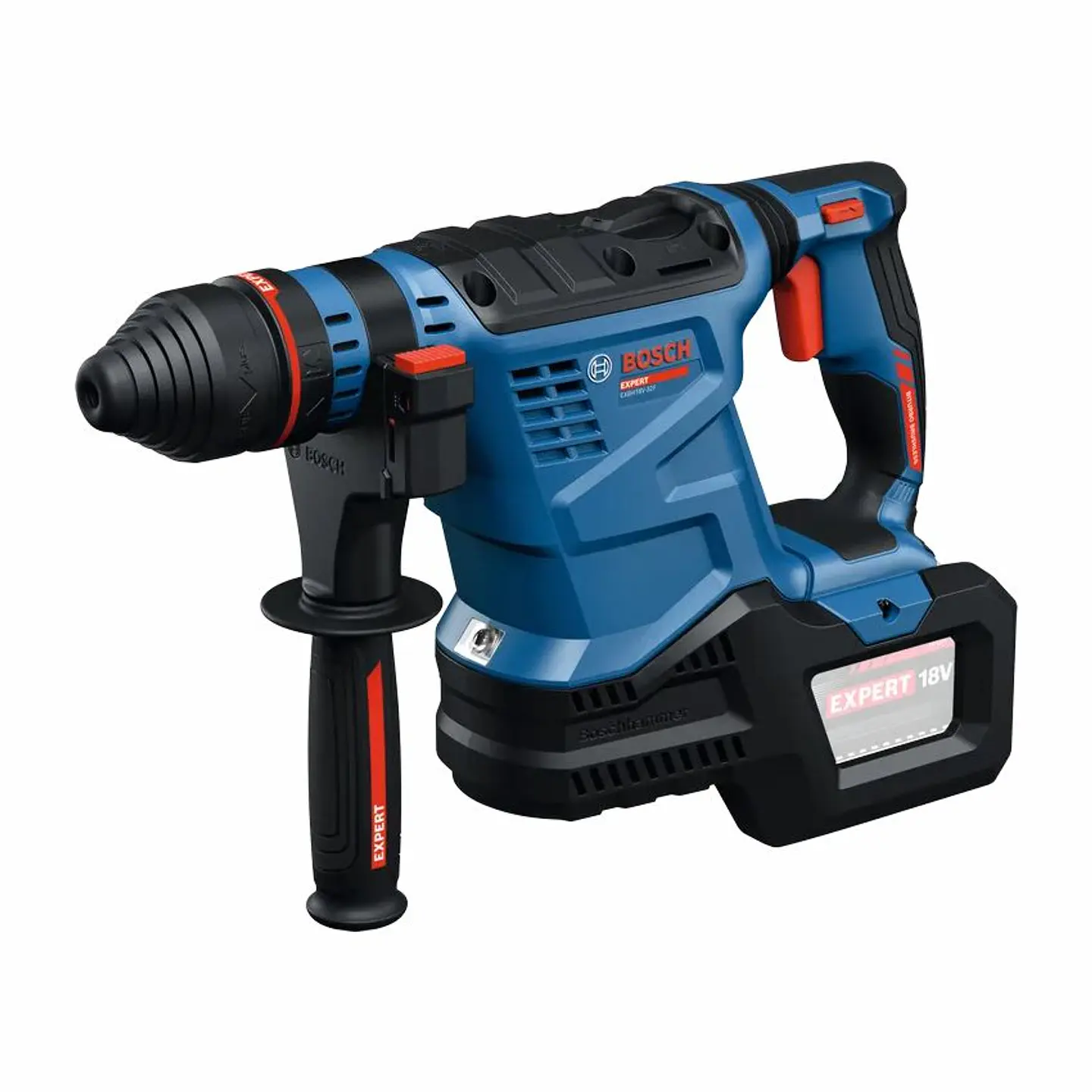 Martelo perfurador sem fio SDS plus EXPERT EXBH18V-32F + 2 Baterias EXBA18V-80 + Mala XL-BOXX BOSCH 3