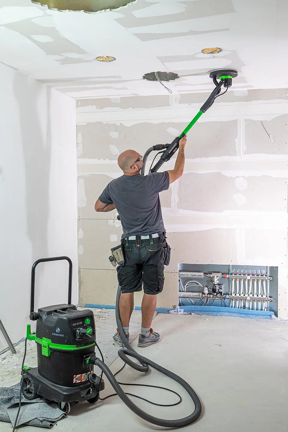 Lixadora de Tectos sem Escovas (Girafa) ELS 225 BL EIBENSTOCK 4