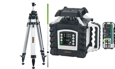 Nivel Laser Verde Rotativo Quadrum DigiPlus GT M400 S LASERLINER