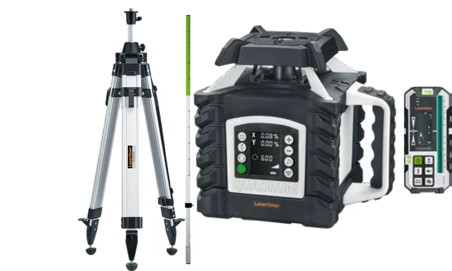 Nivel Laser Verde Rotativo Quadrum DigiPlus GT M400 S LASERLINER 1