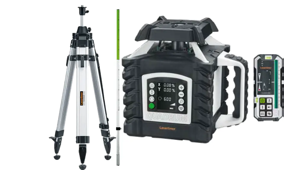 Nivel Laser Verde Rotativo Quadrum DigiPlus GT M400 S LASERLINER 1