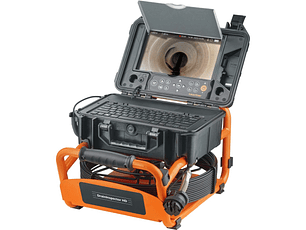 Sistema Inspeção de Tubos profissional com Cabo PushFlex 30 Mts DrainInspector HD30 LASERLINER