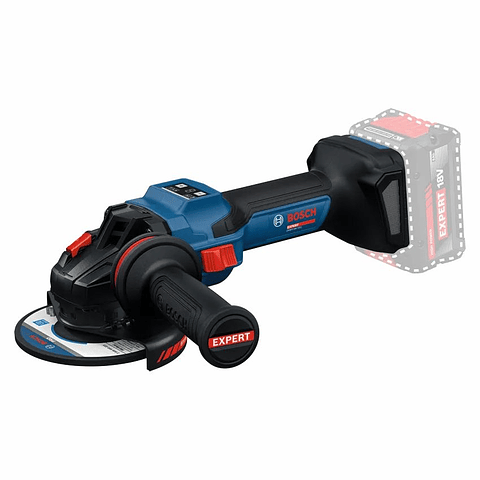 Rebarbadora sem fio EXPERT EXWS18V-15S + Mala L-BOXX BOSCH