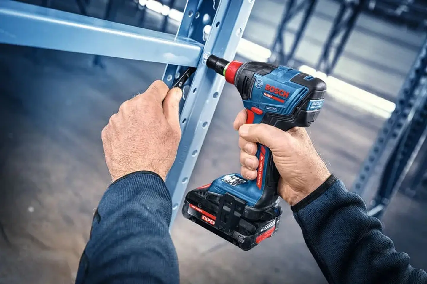 Aparafusadora de impacto sem fio EXPERT EXDX18V-210 BOSCH 7