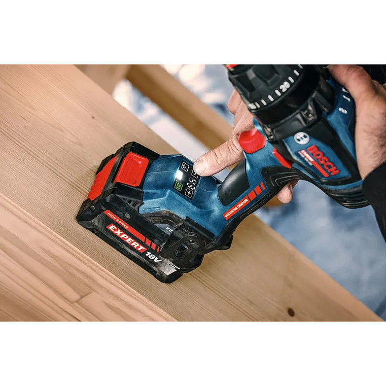 Aparafusadora/Berbequim com percussão sem fio EXPERT EXSB18V-150 + Mala L-BOXX BOSCH 3