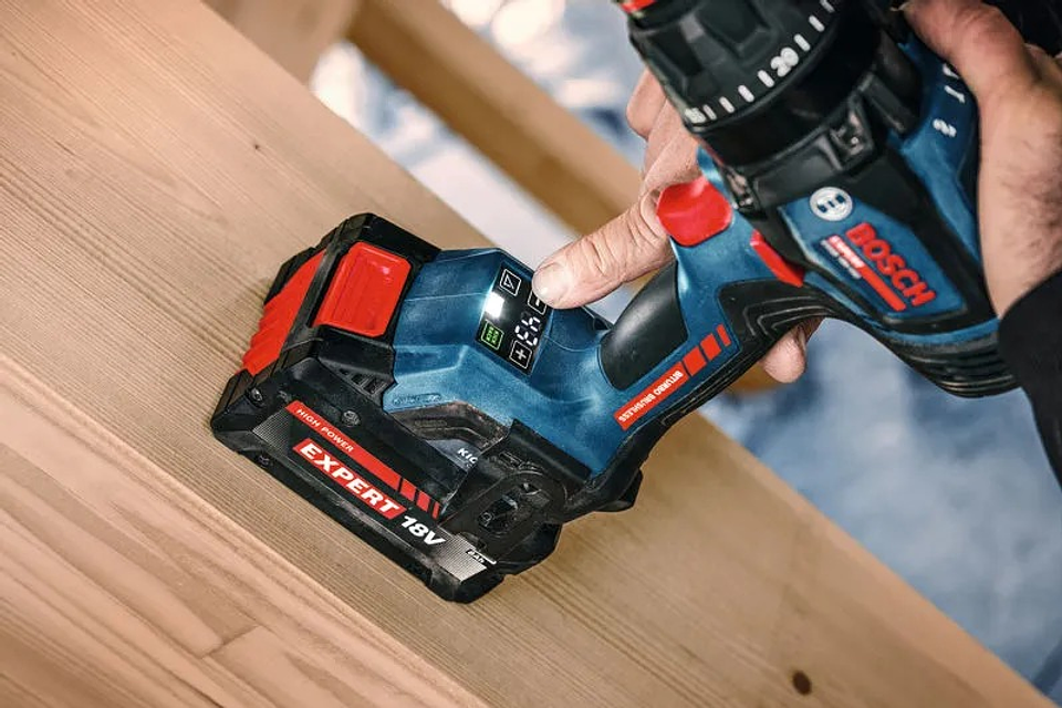 Aparafusadora/Berbequim com percussão sem fio EXPERT EXSB18V-150 + Mala L-BOXX BOSCH 3