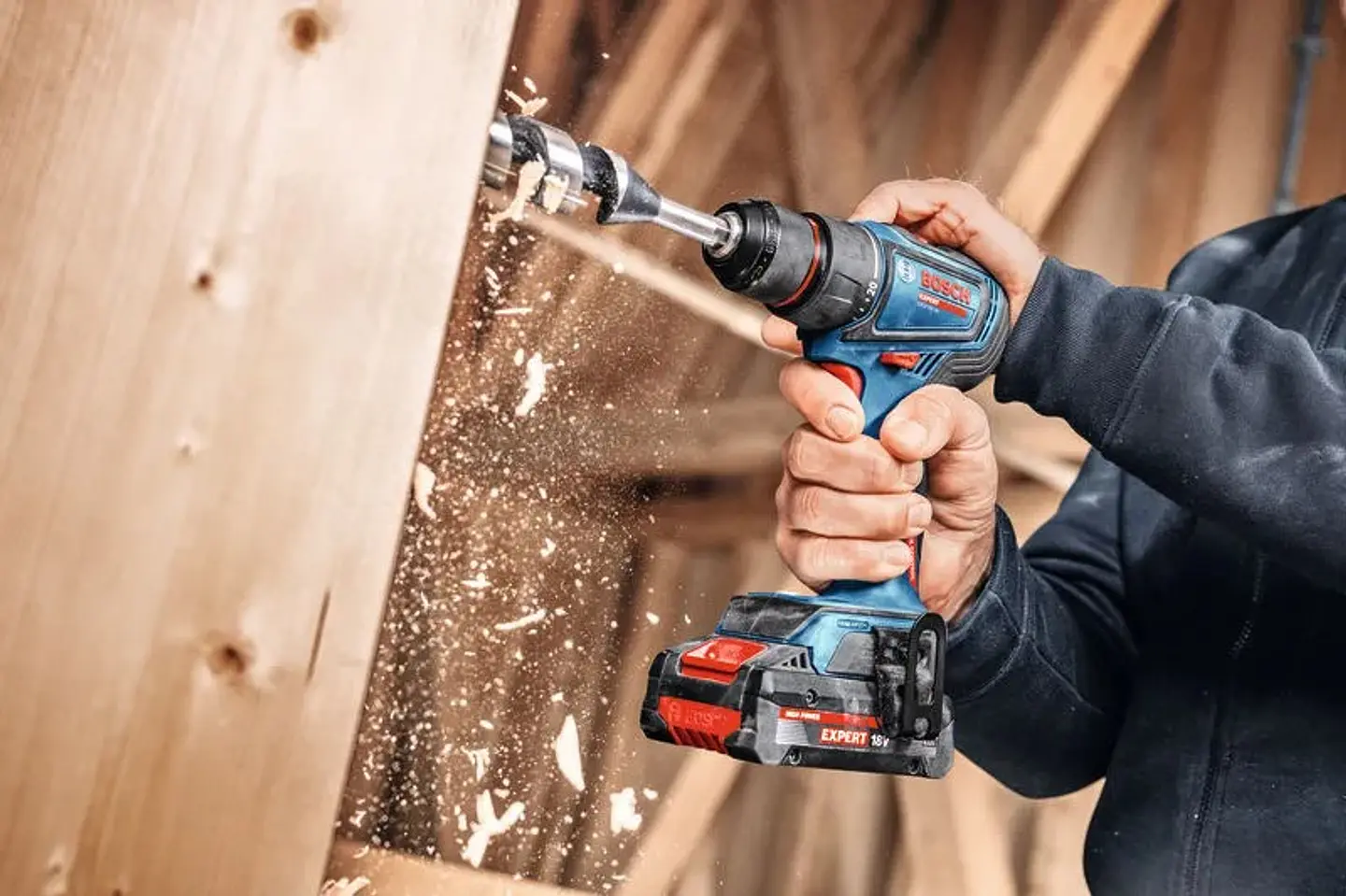 Aparafusadora sem fio EXPERT EXSR18V-90 + Mala L-BOXX BOSCH 8