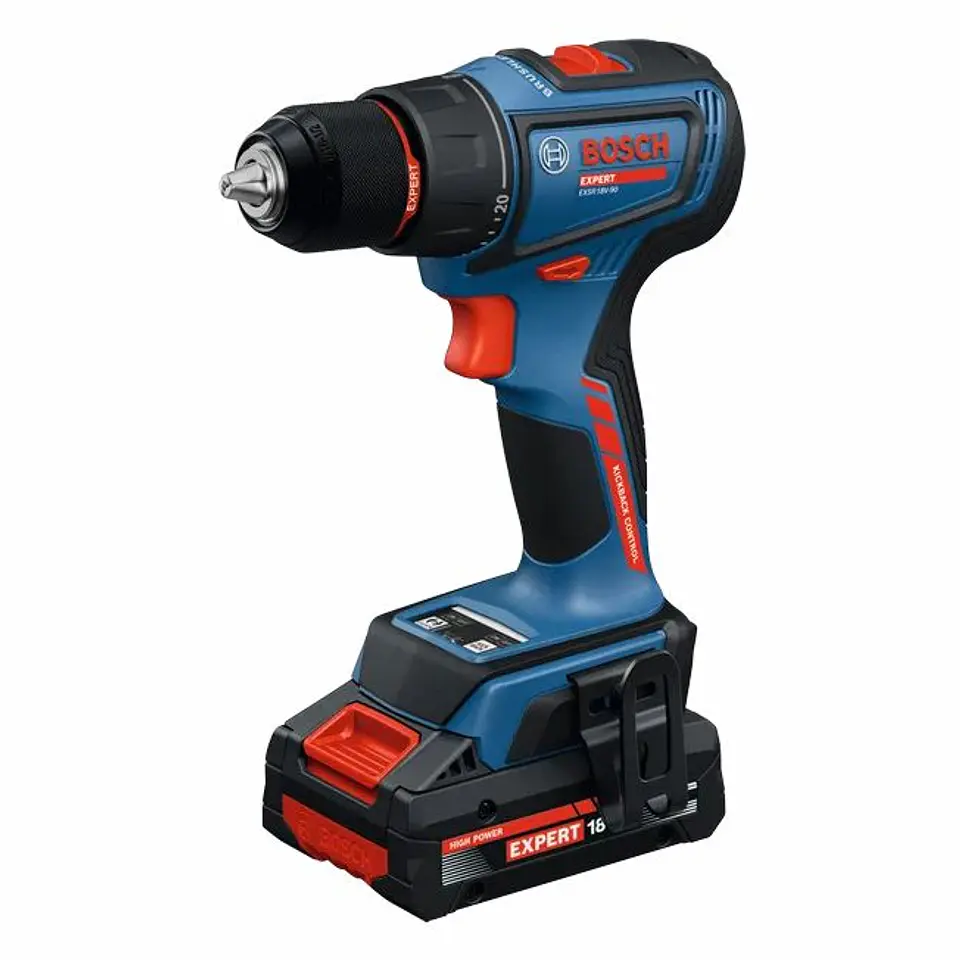 Aparafusadora sem fio EXPERT EXSR18V-90 + 3 Baterias EXBA18V-40 + Mala L-BOXX BOSCH 2