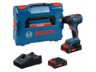 Aparafusadora sem fio EXPERT EXSR18V-90 + 3 Baterias EXBA18V-40 + Mala L-BOXX BOSCH