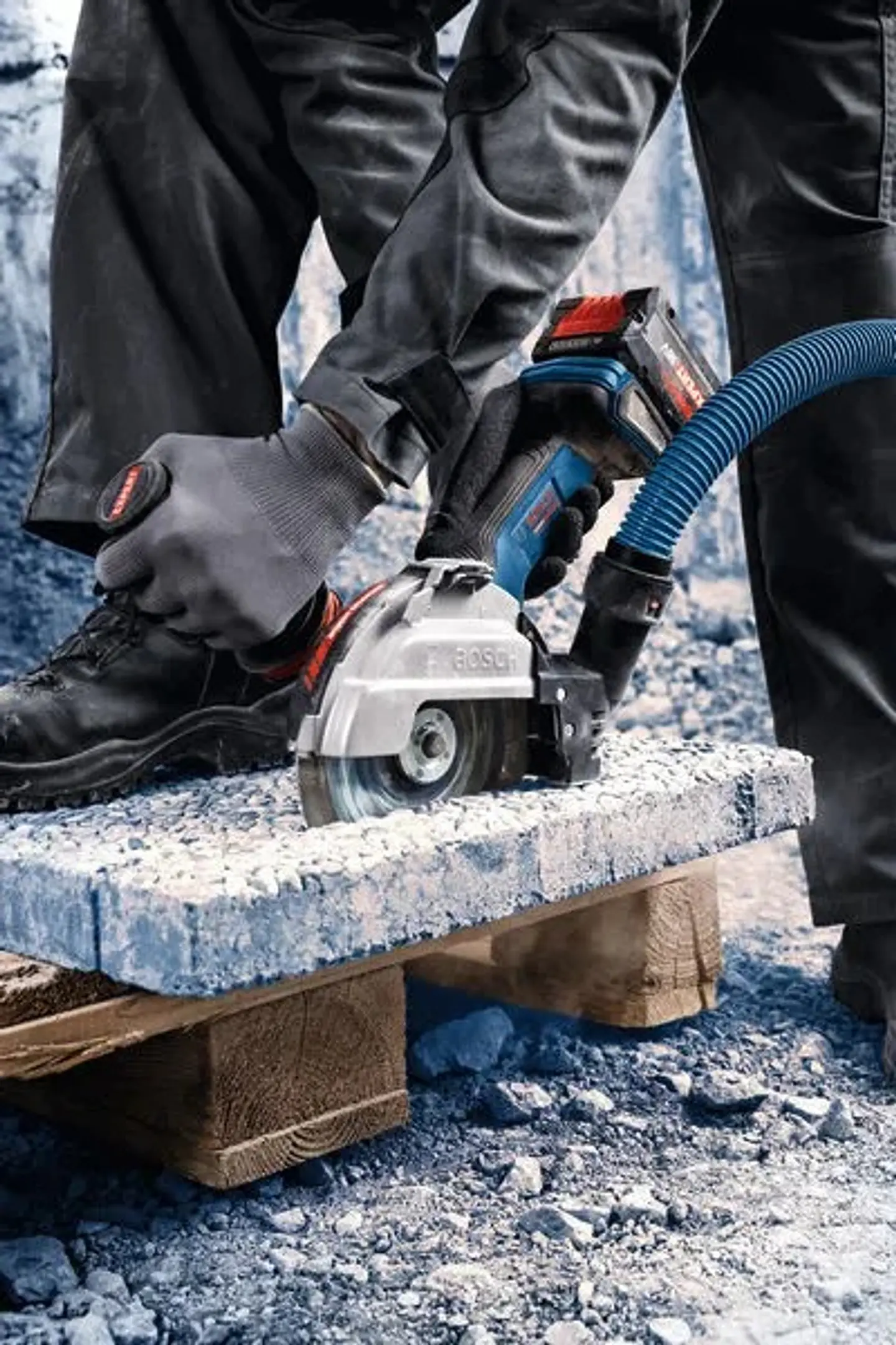 Rebarbadora sem fio EXPERT EXWS18V-180P BOSCH 5