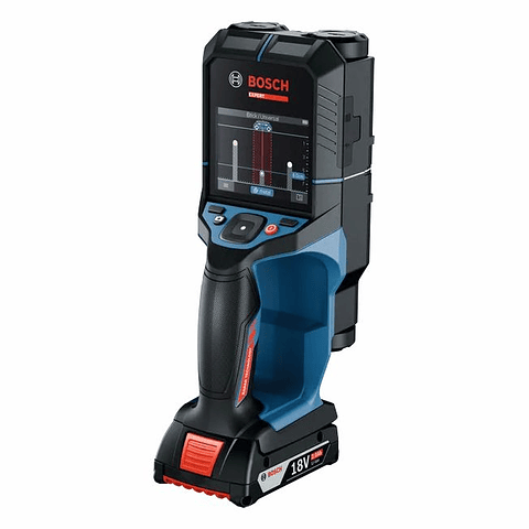 Scanner de Parede EXPERT D-tect18V-200-17C + 1 Bateria 18V 2.0Ah + Mala L-BOXX 136 BOSCH