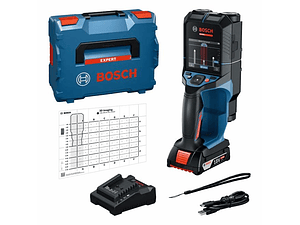 Scanner de Parede EXPERT D-tect18V-200-17C + 1 Bateria 18V 2.0Ah + Mala L-BOXX 136 BOSCH