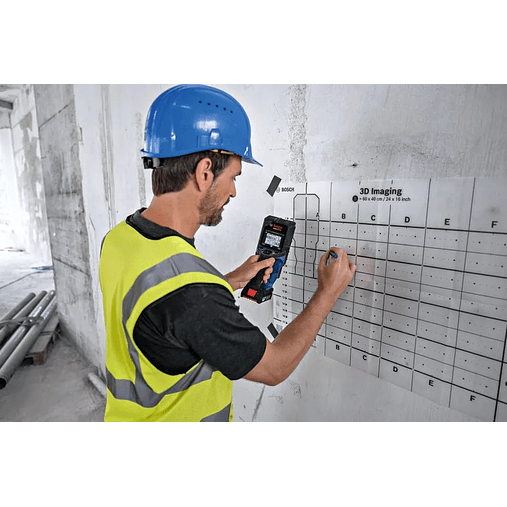 Scanner de Parede EXPERT D-tect18V-200-17C + 1 Bateria 18V 2.0Ah + Mala L-BOXX 136 BOSCH 6