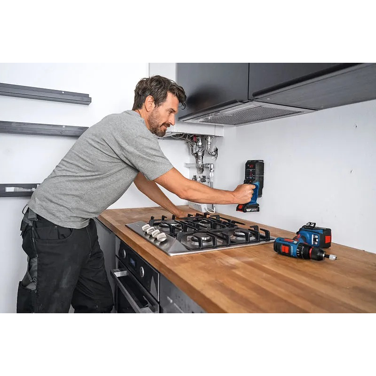 Scanner de Parede EXPERT D-tect18V-200-17C + 1 Bateria 18V 2.0Ah + Mala L-BOXX 136 BOSCH 7