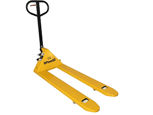 Porta paletes em aço 2000Kg com rodas em Nylon PPT2000NW POWERED