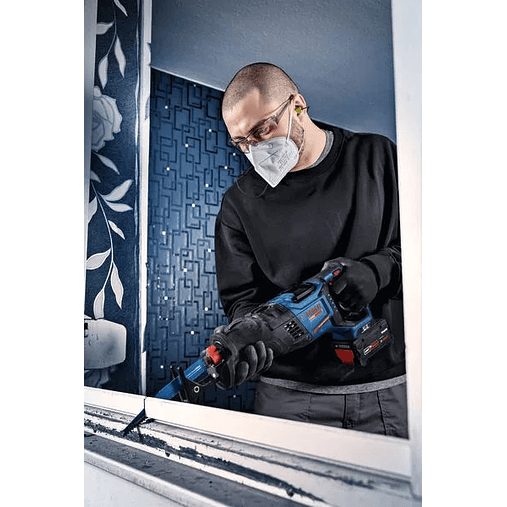 Serra sabre sem fio EXPERT EXSA18V-32 + Mala L-BOXX BOSCH 4