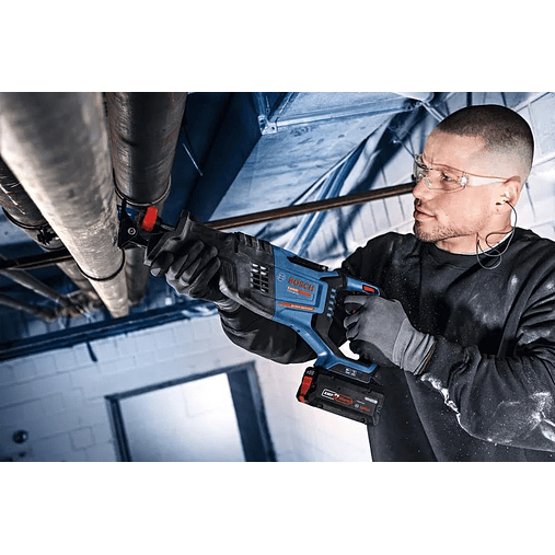 Serra sabre sem fio EXPERT EXSA18V-32 + Mala L-BOXX BOSCH 7