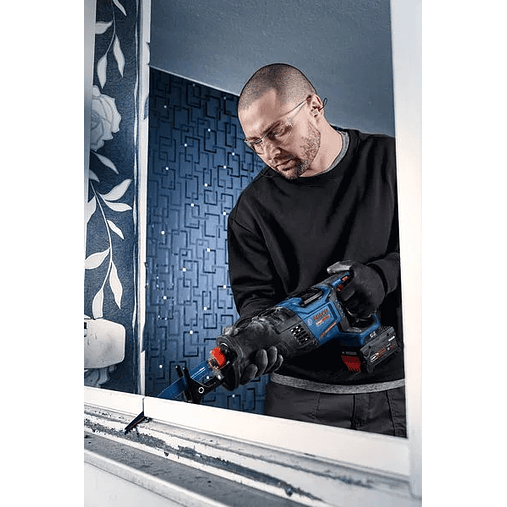 Serra sabre sem fio EXPERT EXSA18V-32 + Mala L-BOXX BOSCH 8