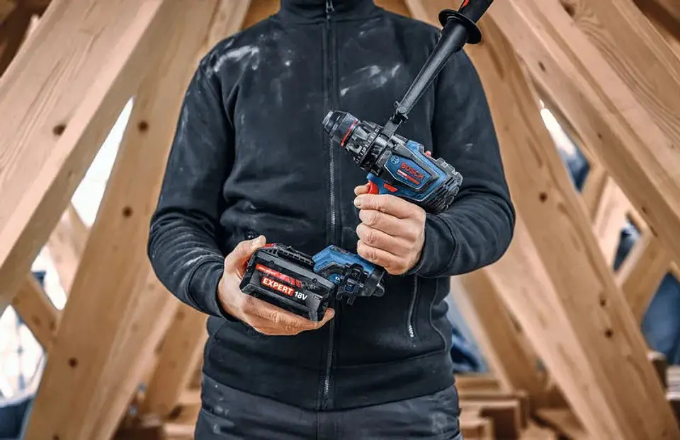 Aparafusadora sem fio EXPERT EXSR18V-150 + Mala L-BOXX BOSCH 3