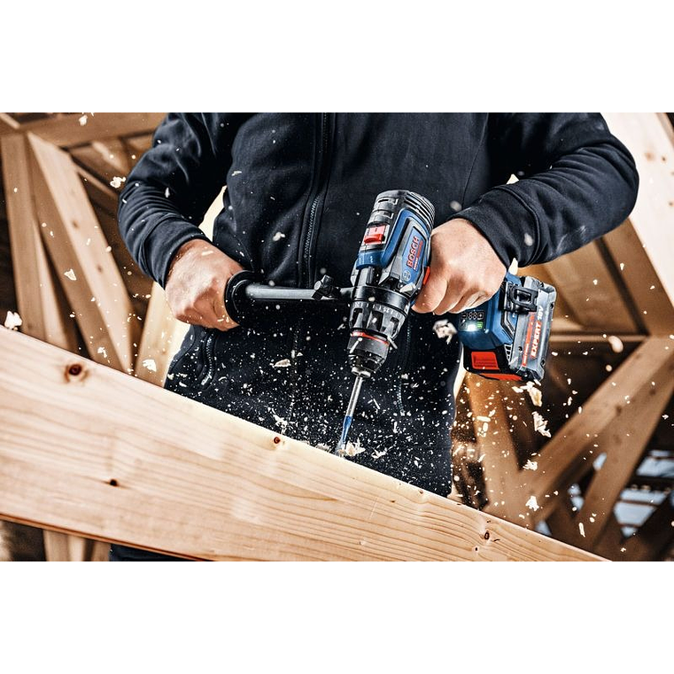 Aparafusadora sem fio EXPERT EXSR18V-150 + 2 baterias EXBA18V-80 + Mala L-BOXX BOSCH 5