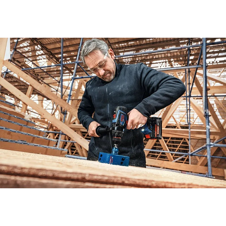 Aparafusadora sem fio EXPERT EXSR18V-150 + 2 baterias EXBA18V-80 + Mala L-BOXX BOSCH 7