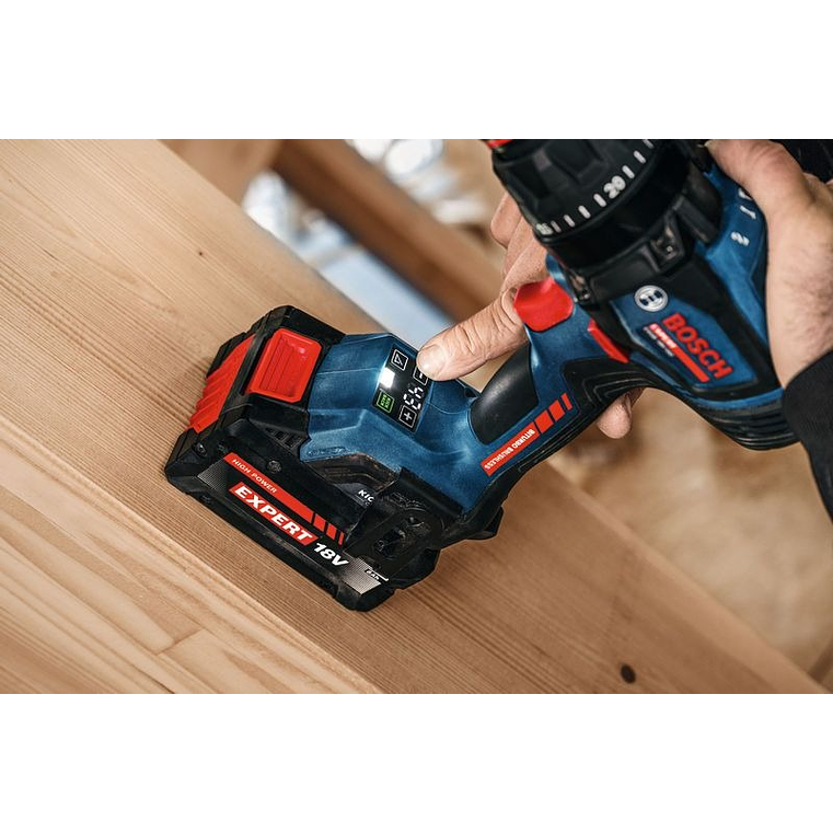 Aparafusadora sem fio EXPERT EXSR18V-150 + 2 baterias EXBA18V-80 + Mala L-BOXX BOSCH 8