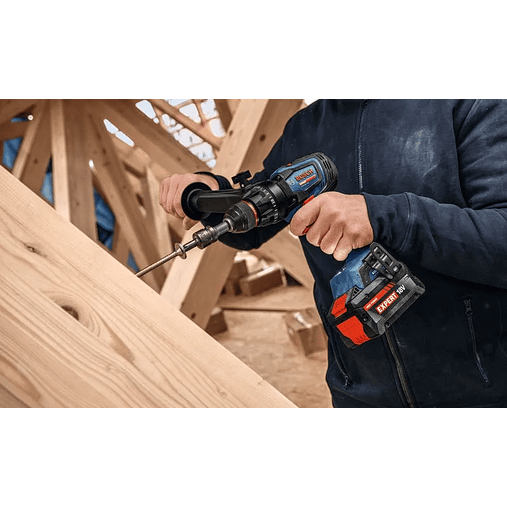 Aparafusadora sem fio EXPERT EXSR18V-150 + 3 baterias EXBA18V (2x 8.0Ah + 1x 5.5Ah) + Mala L-BOXX BOSCH 4