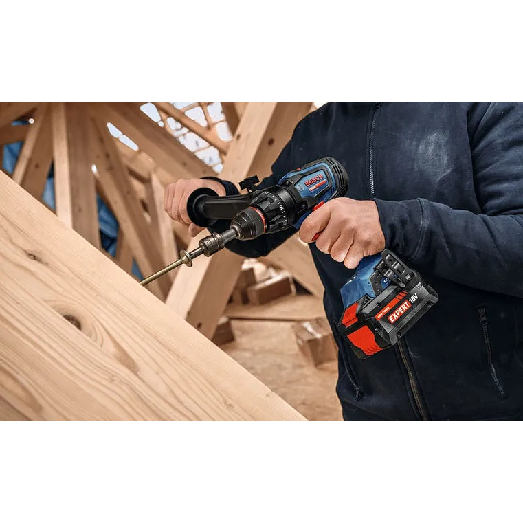 Aparafusadora sem fio EXPERT EXSR18V-150 + 3 baterias EXBA18V (2x 8.0Ah + 1x 5.5Ah) + Mala L-BOXX BOSCH 4