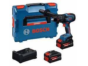 Aparafusadora/Berbequim com percussão sem fio EXPERT EXSB18V-150 + 2 baterias EXBA18V-80 + Mala L-BOXX BOSCH