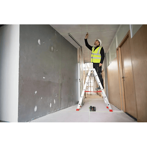 Nivel laser de linhas verdes EXPERT EXLL18V-120-33CG + Mala L-BOXX BOSCH 3