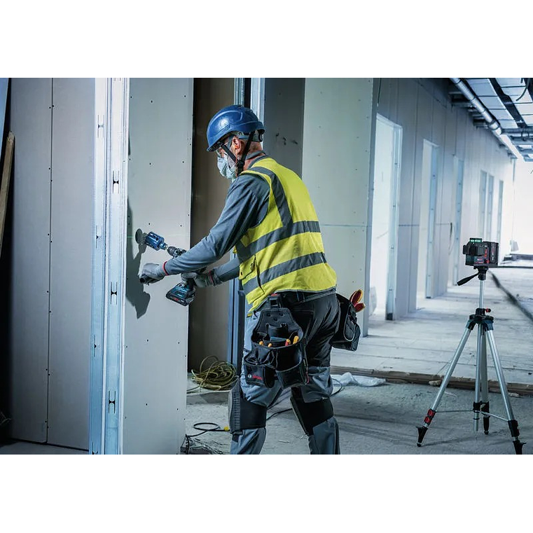 Nivel laser de linhas verdes EXPERT EXLL18V-120-33CG + Mala L-BOXX BOSCH 5