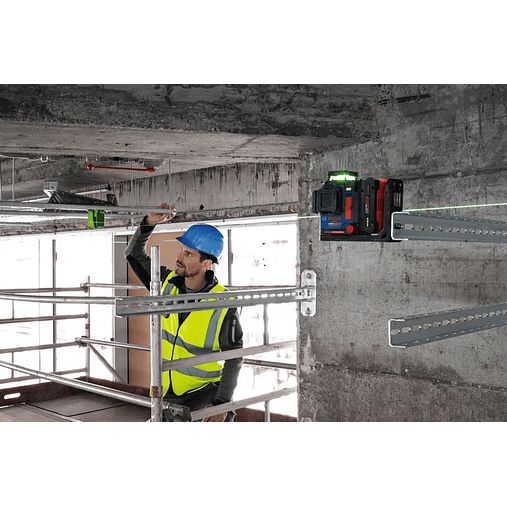 Nivel laser de linhas verdes EXPERT EXLL18V-120-33CG + Mala L-BOXX BOSCH 6