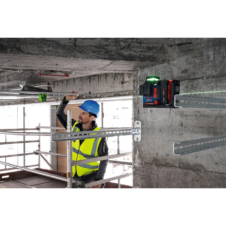 Nivel laser de linhas verdes EXPERT EXLL18V-120-33CG + Mala L-BOXX BOSCH 6