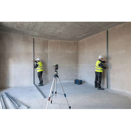 Nivel laser de linhas verdes EXPERT EXLL18V-120-33CG + Mala L-BOXX BOSCH 8