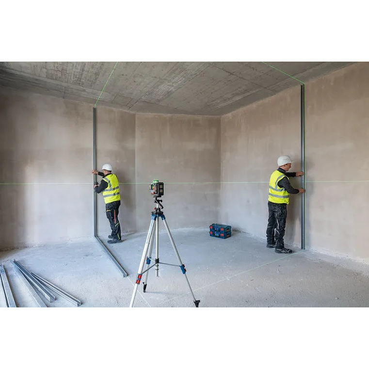 Nivel laser de linhas verdes EXPERT EXLL18V-120-33CG + Mala L-BOXX BOSCH 8