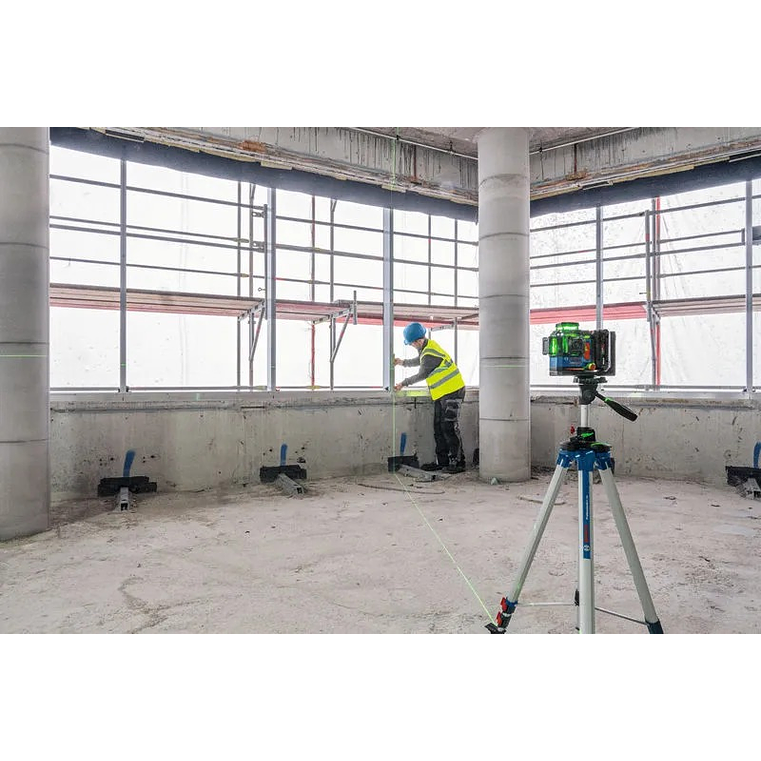 Nivel laser de linhas verdes EXPERT EXLL18V-120-33CG + Mala L-BOXX BOSCH 9