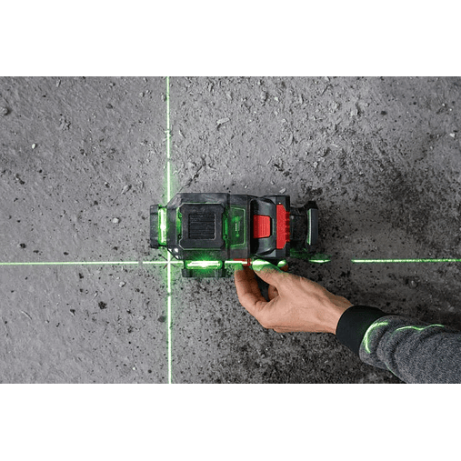 Nivel laser de linhas verdes EXPERT EXLL18V-120-33CG + Mala L-BOXX BOSCH 10
