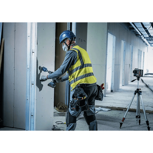 Nivel laser de linhas verdes EXPERT EXLL18V-120-33CG + 1 bateria EXBA18V-40 + Mala L-BOXX BOSCH 5