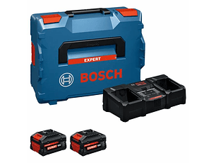 Conjunto 2 baterias 18V 8.0 Ah EXPERT EXBA18V-80 + carregador GAL18V2-320 BOSCH