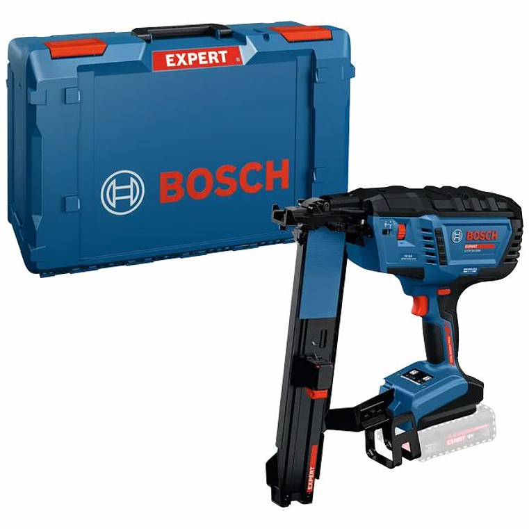 Agrafador para madeira sem fio EXTH18V-50M + Mala XL-BOXX BOSCH 1