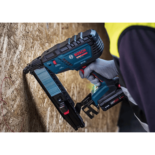 Agrafador para madeira sem fio EXTH18V-50M + Mala XL-BOXX BOSCH 8