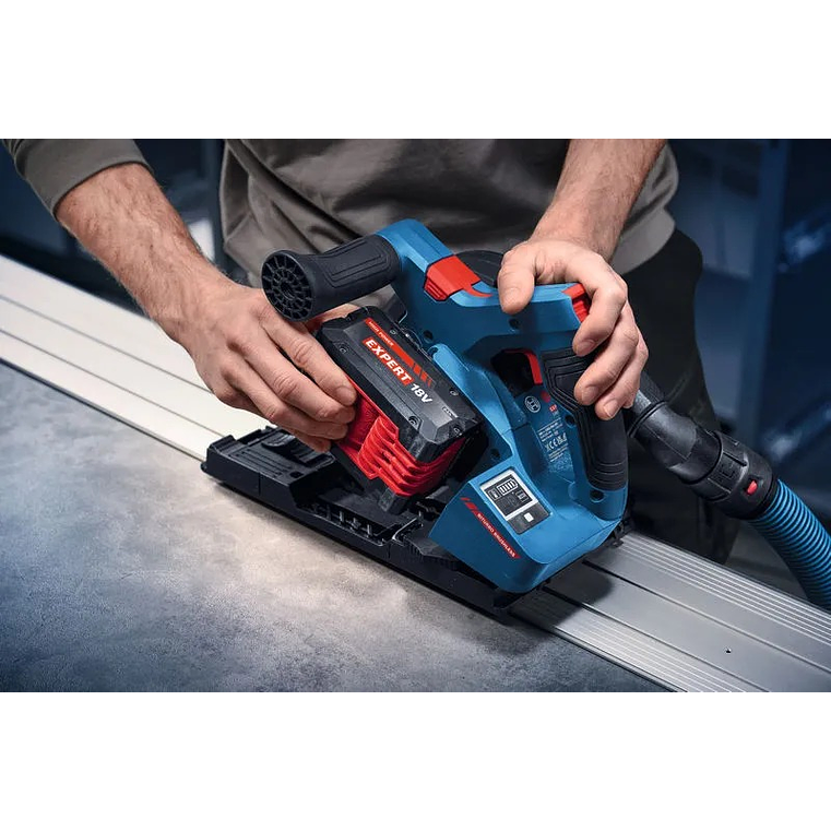 Serra de imersão sem fio EXPERT EXKT18V-52G + Mala L-BOXX BOSCH 5