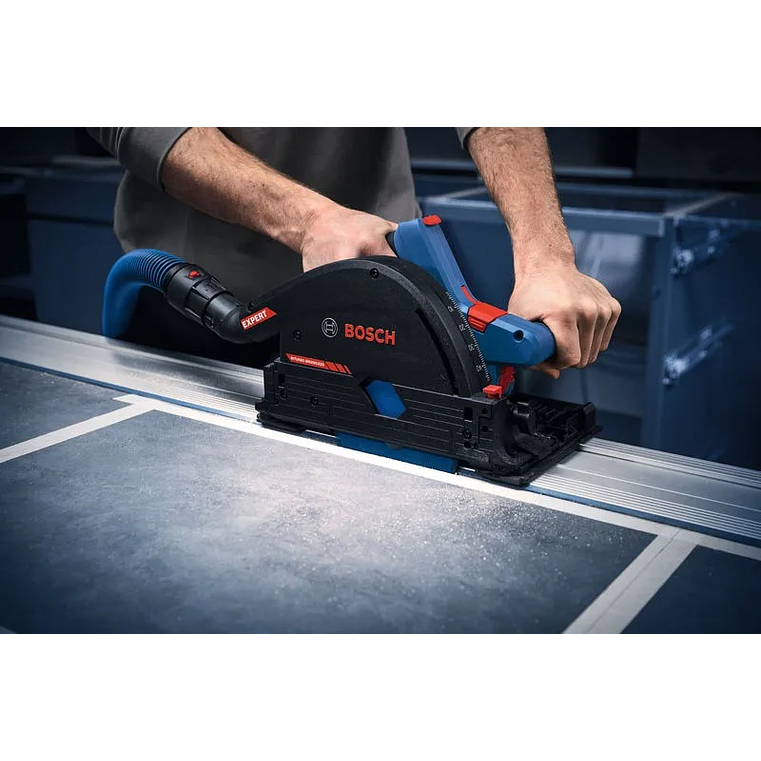 Serra de imersão sem fio EXPERT EXKT18V-52G + Mala L-BOXX BOSCH 7