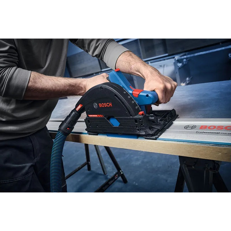 Serra de imersão sem fio EXPERT EXKT18V-52G + Mala L-BOXX BOSCH 8