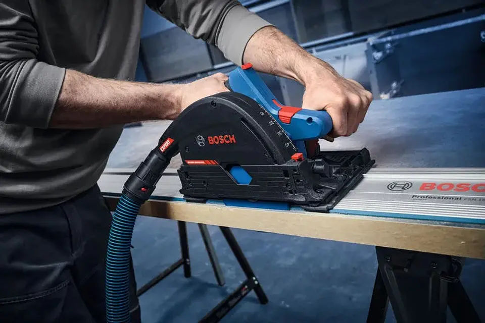 Serra de imersão sem fio EXPERT EXKT18V-52G + Mala L-BOXX BOSCH 8