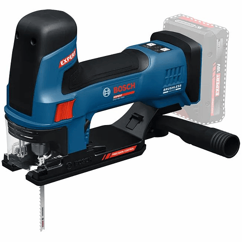 Serra vertical tico-tico sem fio EXPERT EXST18V-155S + Mala L-BOXX BOSCH