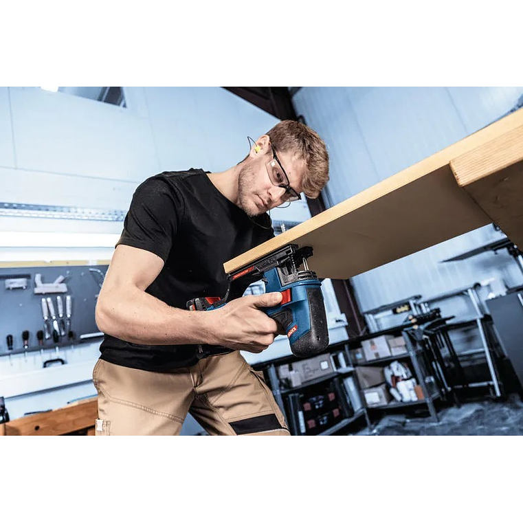 Serra vertical tico-tico sem fio EXPERT EXST18V-155S + Mala L-BOXX BOSCH 6